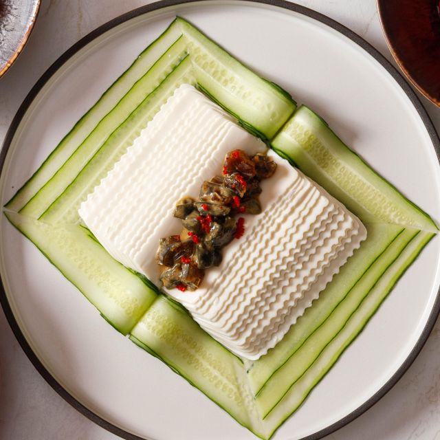 Minced Century Egg with Tender Tofu